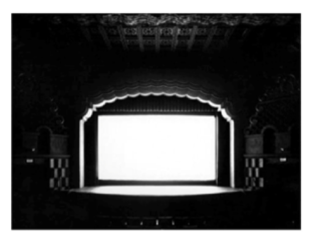 Fig. 8. Hiroshi Sugimoto. Movie Theater, 1979. 